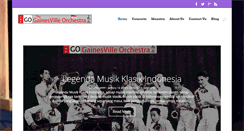 Desktop Screenshot of gcomusic.org